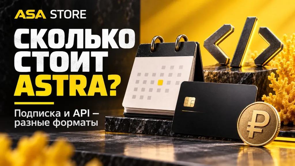 Сколько стоит Astra: подписка и API — разные форматы