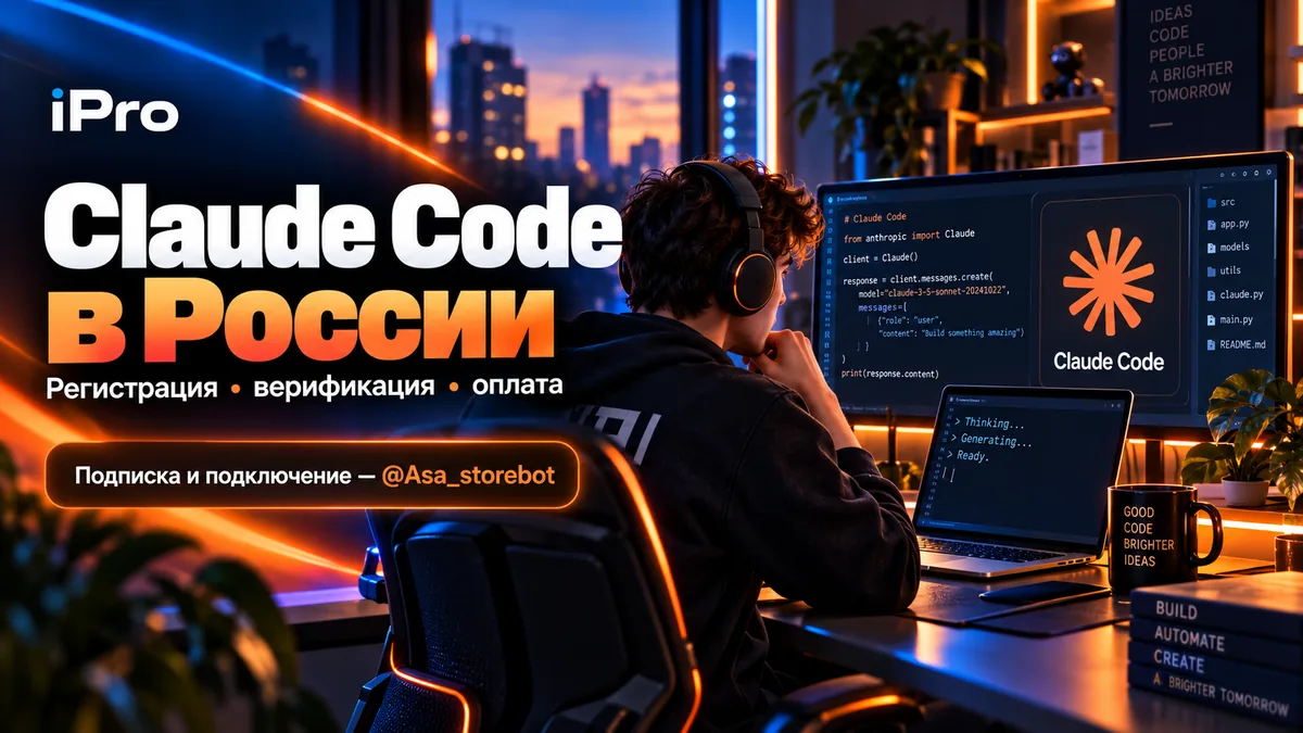Claude Code в России: регистрация, верификация и оплата