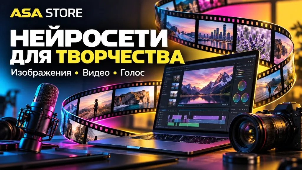 Нейросети для творчества: изображения, видео и голос